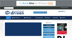 Desktop Screenshot of chauffeurdriven.com